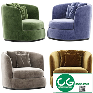 B&B Italia Armchair Apollo -Maxalto - Design by Antonio Citterio