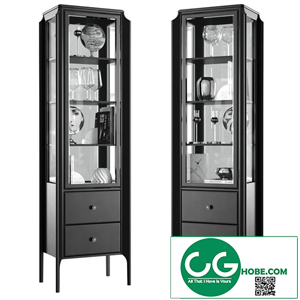 Dantone Home Glass showcase Le Visage