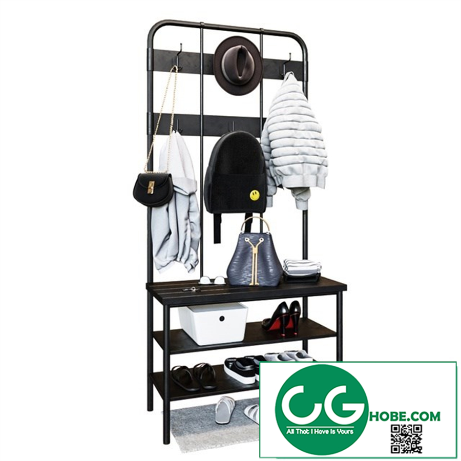 IKEA PINNIG Hanger with shoe section