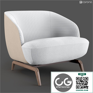 JANET | Armchair By Giorgetti