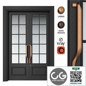 Door Set Elmes Archism T2084