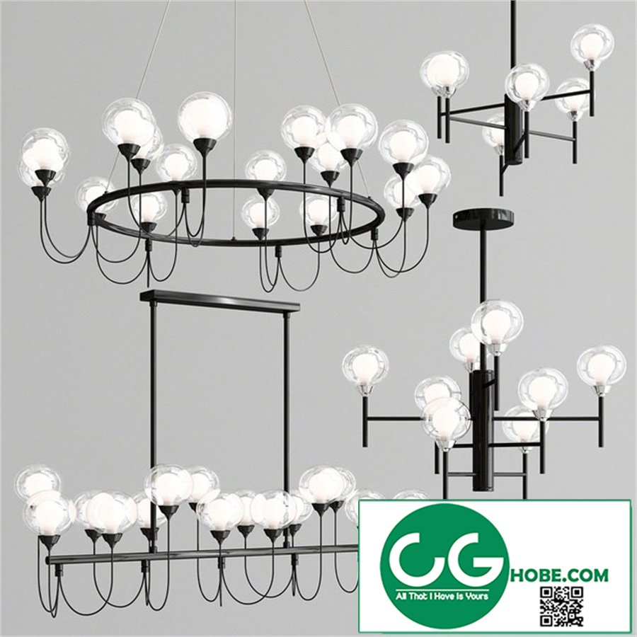DeMarkt Chandelier Bremen collection light