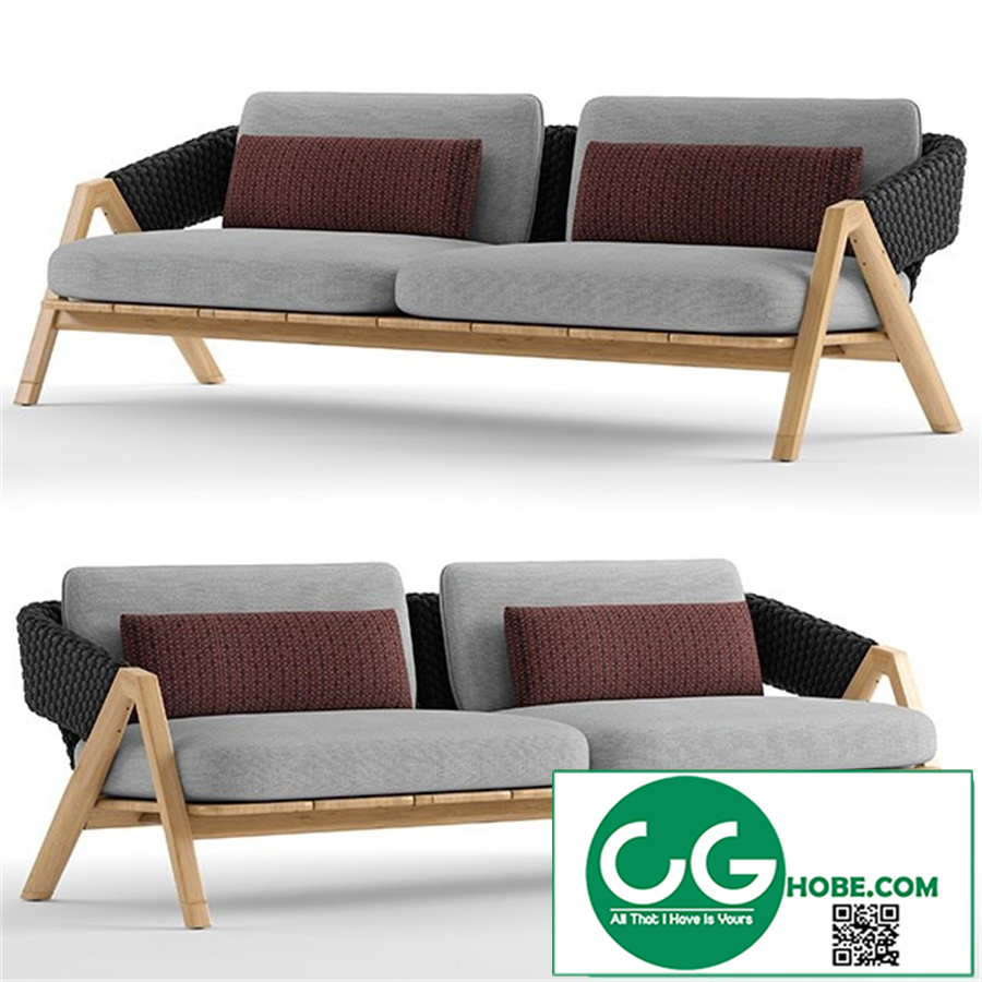 Ethimo knit sofa