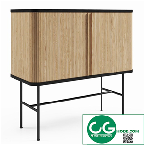 H&M Cabinet with shutter doors