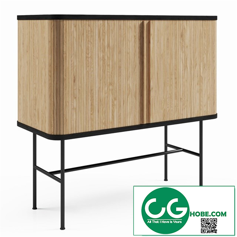 H&M Cabinet with shutter doors