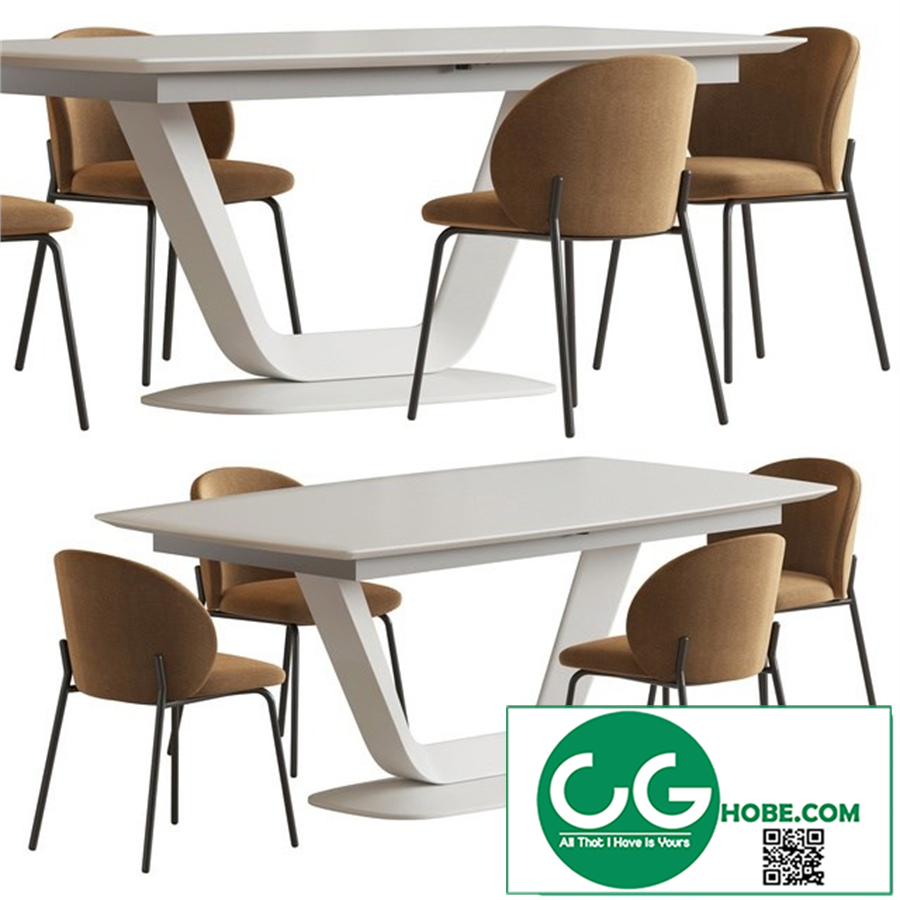 Alicante table Princeton chair Boconcept