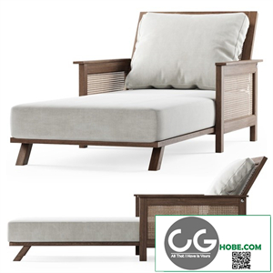 Wooden daybed