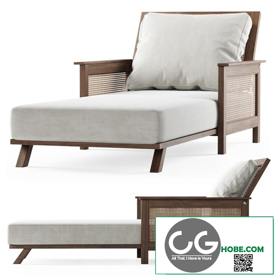 Wooden daybed