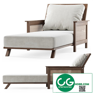 Wooden daybed