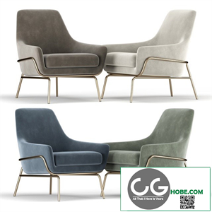 Coco Velvet Lounge Chair