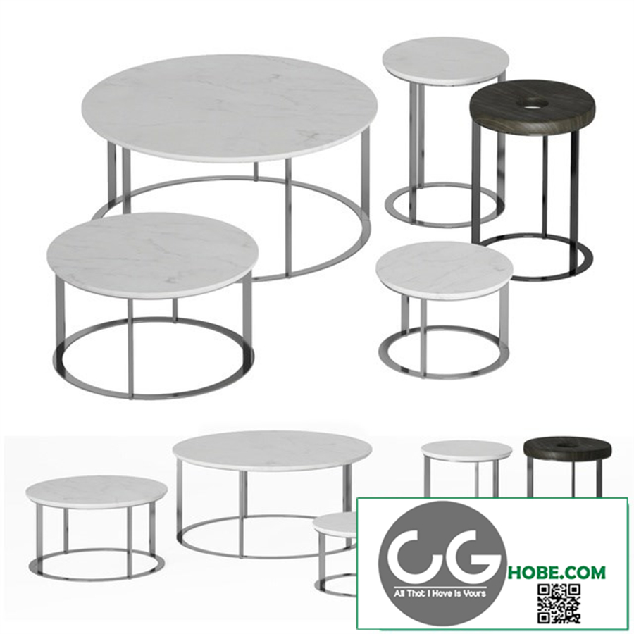Mera table set. B&B Italia.
