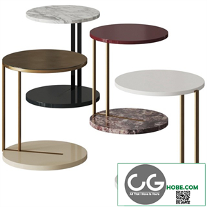 Meridiani Ralf Coffee & Side Table Comp. 2