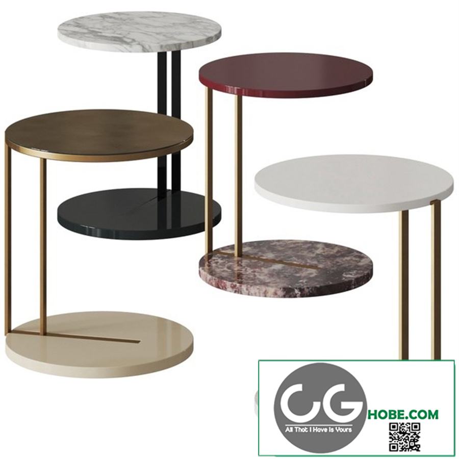 Meridiani Ralf Coffee & Side Table Comp. 2