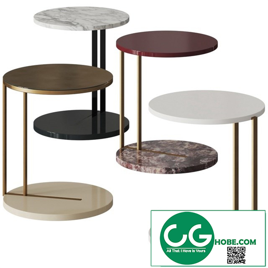 Meridiani Ralf Coffee & Side Table Comp. 2
