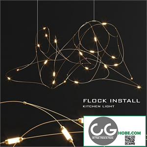 Moooi flock light