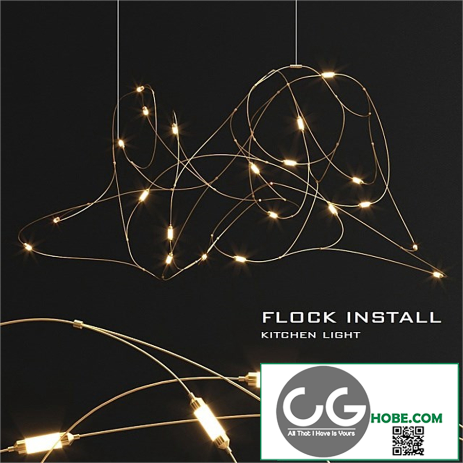 Moooi flock light