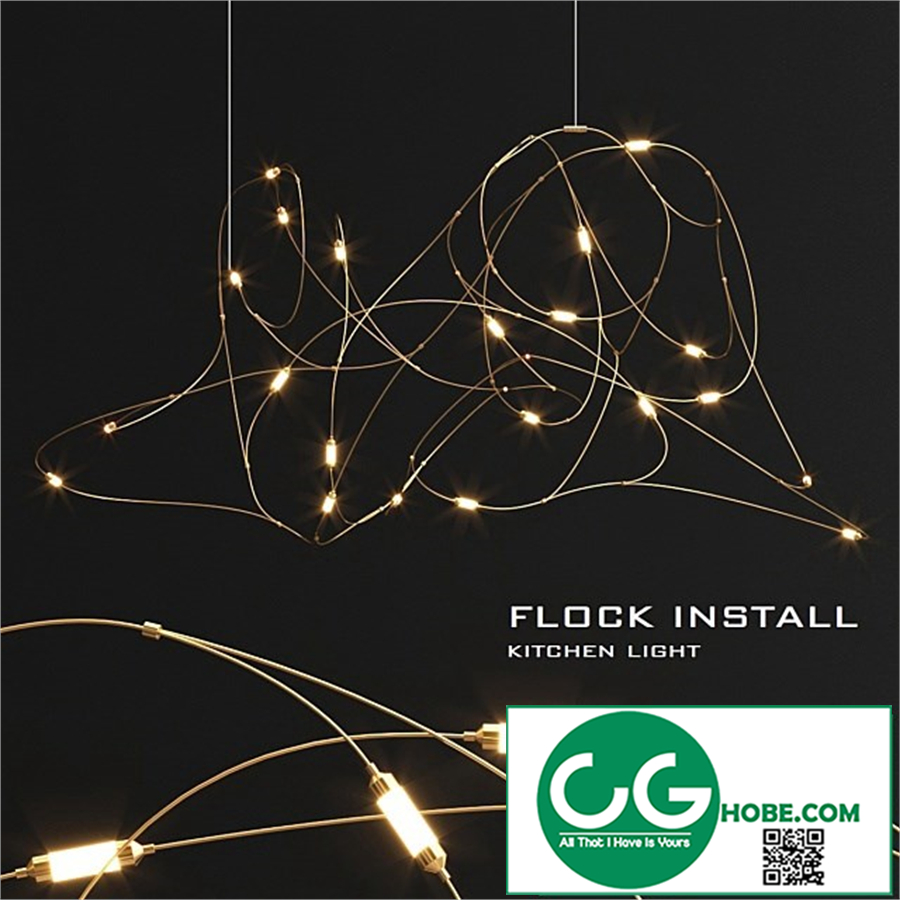 Moooi flock light