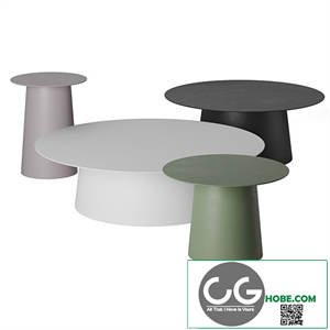 Circula table set. Blu Dot.