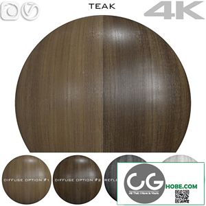 Seamless texture - Teak 3
