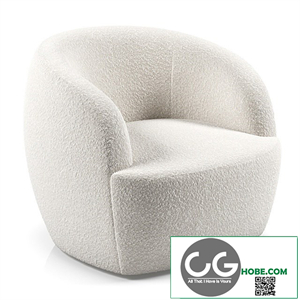 gwyneth ivory boucle chair