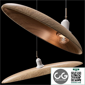 Willlustr wood pendant light
