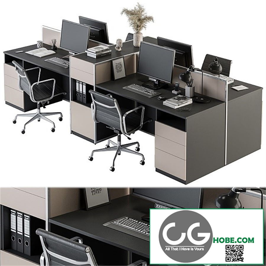 Office Furniture - employee Set 22