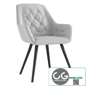 Chair with Armrest Kira Gray