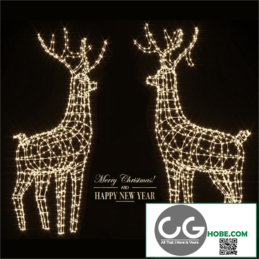 New Year deer