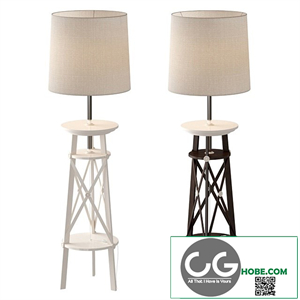 Floor lamp-shelf La Mer
