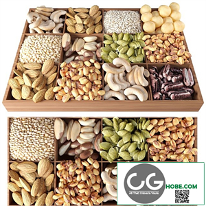 Nuts. Food