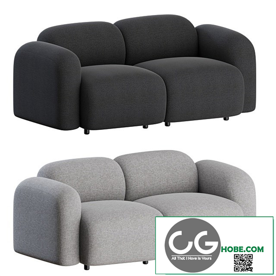 Swell Sofa 2 Seater by Normann Copenhagen