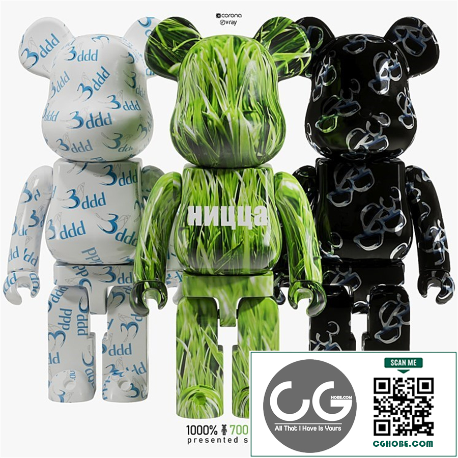 Bearbrick / 3DDD