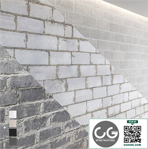 Block wall set 01