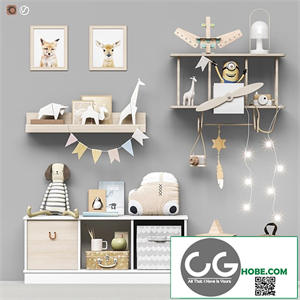 Toys and furniture set 96
