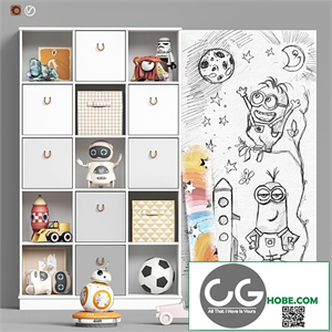 Toys and furniture set 98