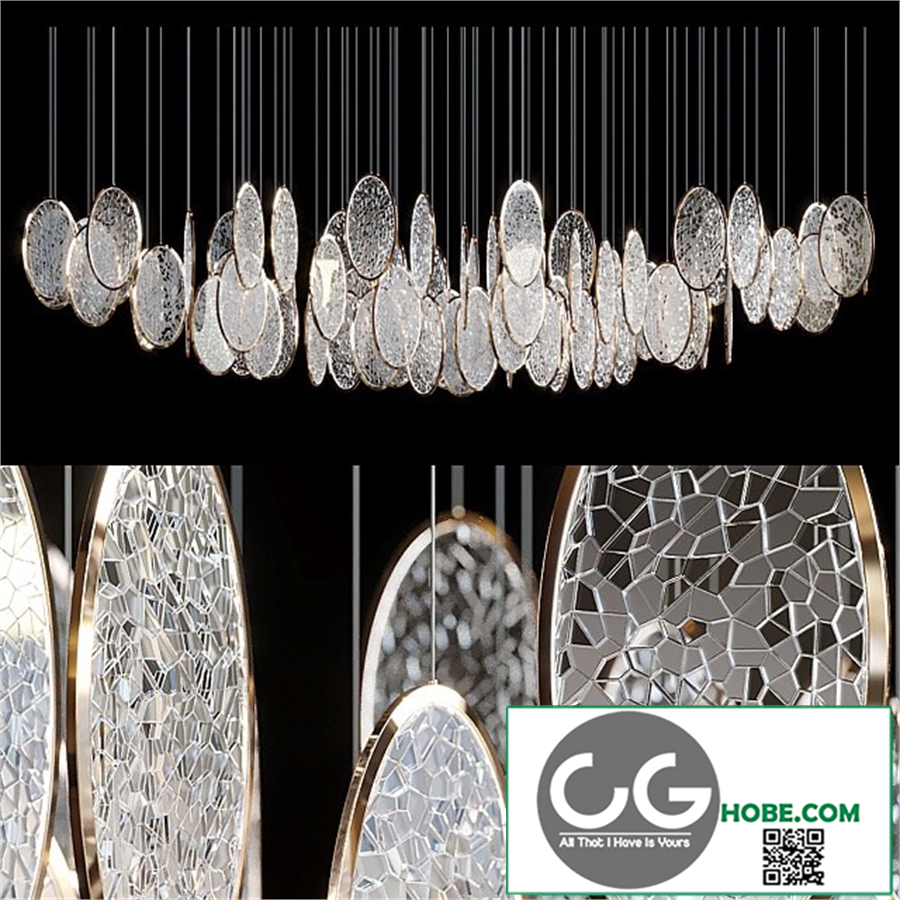 Pendant lamp Vargov Design - Stained Glass