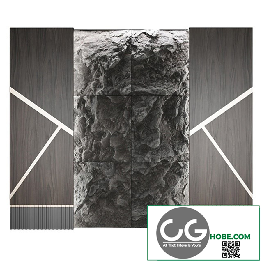 Wall rock panel №4