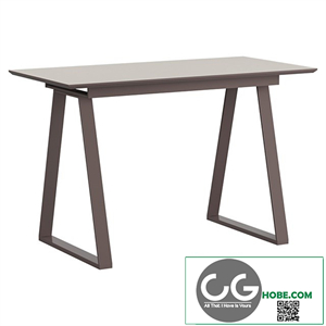 Dining table Detroit folding 120-160 * 80 beige