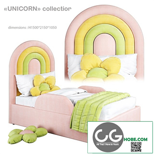 Arbuzov Studio Unicorn Bed 3