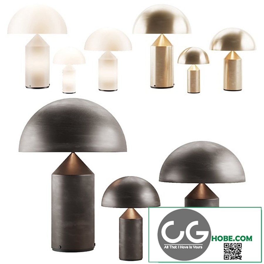 007 Oluce ATOLLO table lamp 00