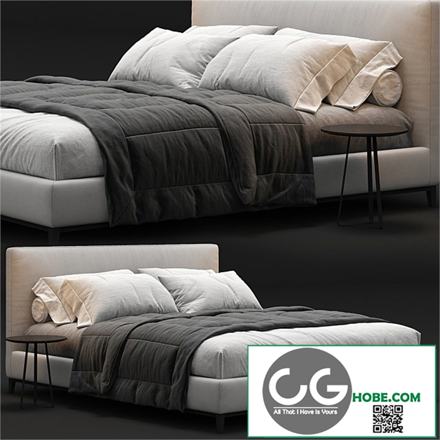 Minotti Andersen bed