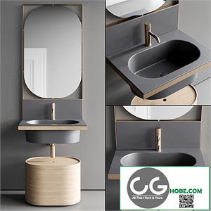 Ceramica Cielo Elle Vanity Unit Set 2