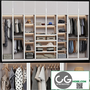 Wardrobe wall