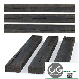 Wooden slabs