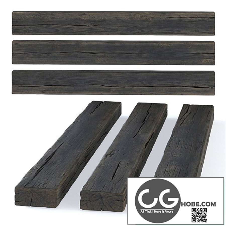 Wooden slabs
