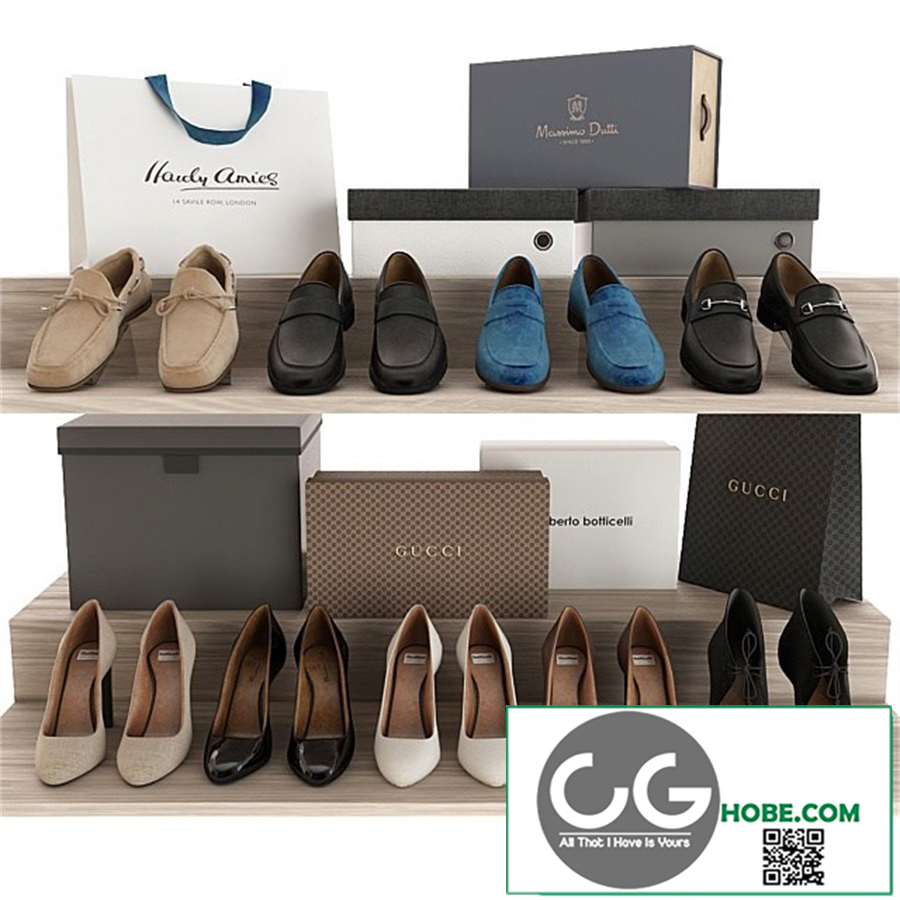 Set of shoes