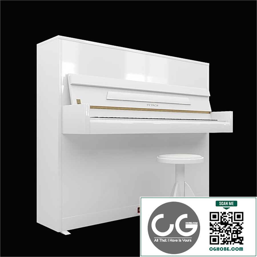 Piano PETROF P 118 S1, Piano chair Discacciati