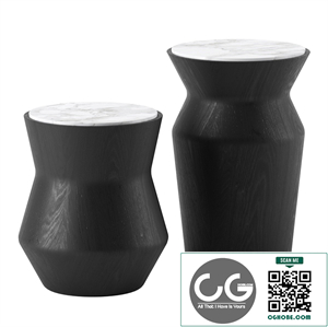 DAMA side tables by Gallotti & Radice