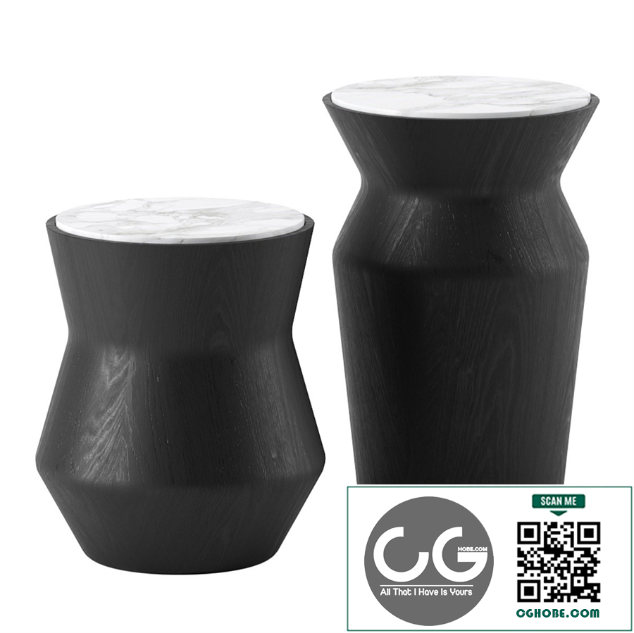 DAMA side tables by Gallotti & Radice