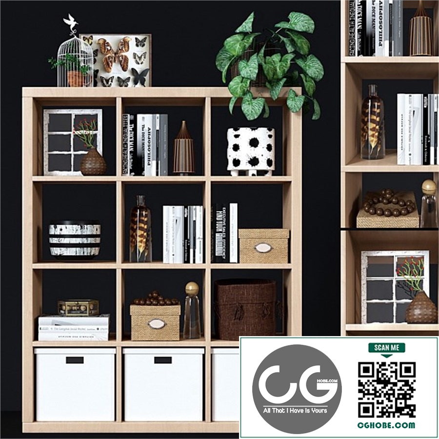 Shelving unit Ikea Kallax